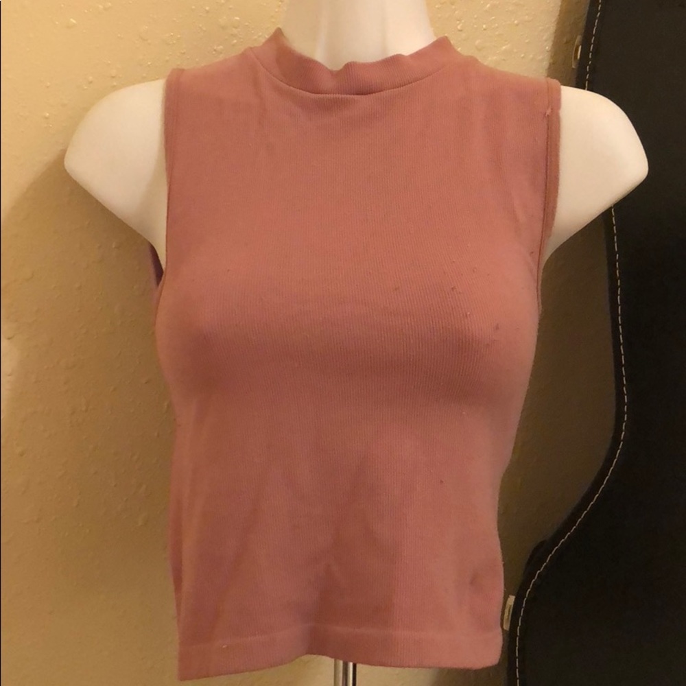Mauve Crop Top